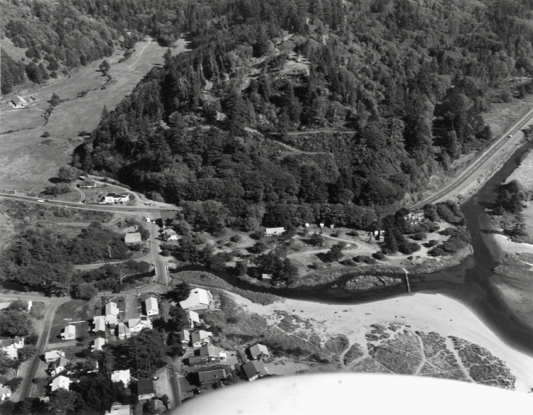 Aerial View Neskowin 1950s